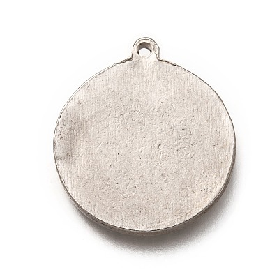 Non-Tarnish 304 Stainless Steel Pendants STAS-H123-01B-P-1