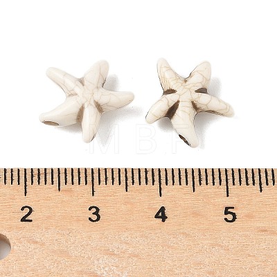 Synthetic Howlite Beads G-V001-001A-1