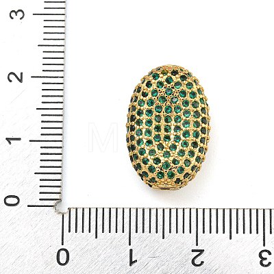 Rack Plating Brass Micro Pave Cubic Zirconia Charms KK-G513-74A-03G-1