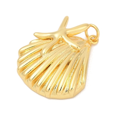 Brass Pendants KK-U058-57B-G-1