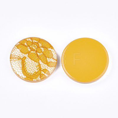 Resin Cabochons RESI-S377-18F-1