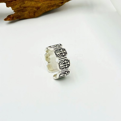 Alloy Cuff Open Rings for Men WG2CC32-01-1