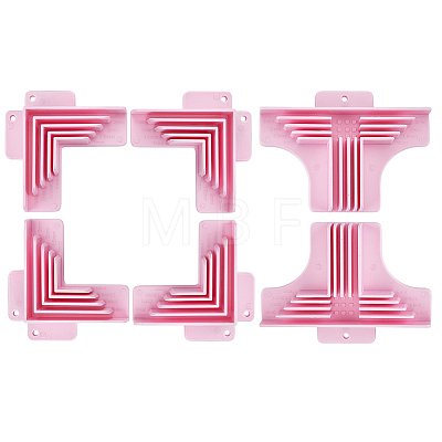 8Pcs Plastic Corner Guides for Chipboard Boxes NDIS-WH0696-881A-1