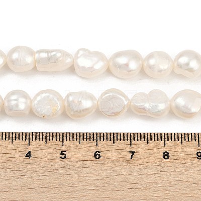 Natural Cultured Freshwater Pearl Beads Strands PEAR-P064-20K-03A-1