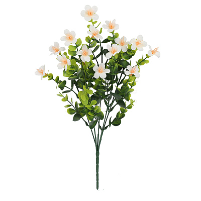 Plastic Artificial Eucalyptus Bouquet PW-WG824C8-01-1