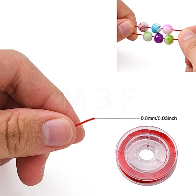 Strong Stretchy Beading Elastic Thread EW-N002-06-1