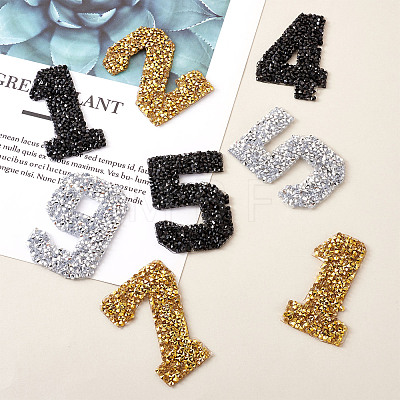 Glitter Hotfix Rhinestone DIY-TA0003-17-1