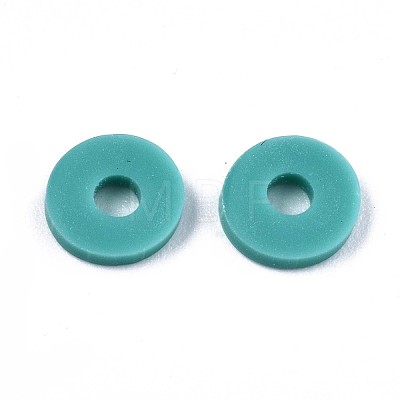 Handmade Polymer Clay Beads X-CLAY-Q251-8.0mm-107-1