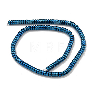 Electroplated Synthetic Non-magnetic Hematite Beads Strands G-K361-A03-03-1