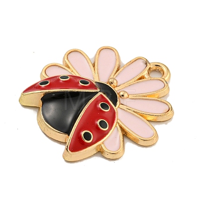 Alloy Enamel Pendants ENAM-H045-04B-G02-1