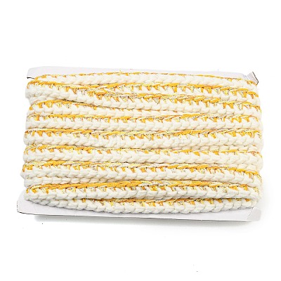 Two Tone Polyester Crochet Lace Trim OCOR-Q058-07-1