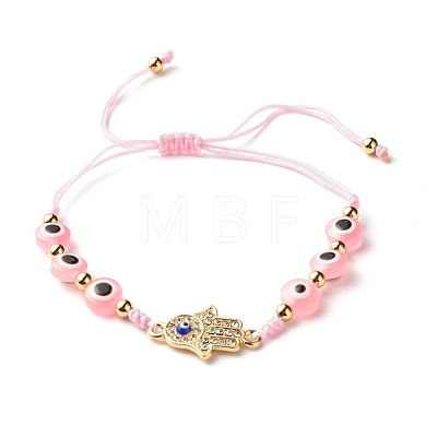 Handmade Polymer Clay Heishi Beads Stretch Bracelets Set BJEW-JB07349-1