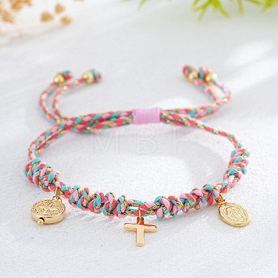 Brass Charm Bracelets OD9746-3-1