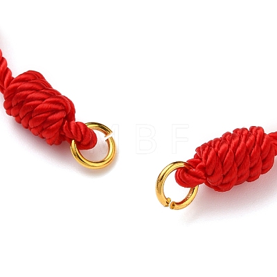 Adjustable Braided Nylon Cord Bracelet Making AJEW-JB00758-03-1