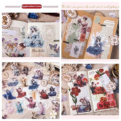 Princess Waterproof PET Stickers Set DIY-G117-05A-1