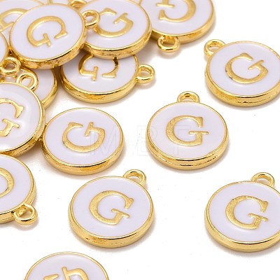 Golden Plated Alloy Charms ENAM-S118-01G-1