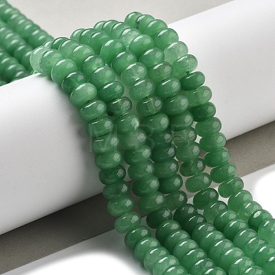 Natural White Jade Beads Strands G-E507-01Q-1