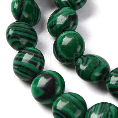 Synthetic Malachite Beads Strands G-T047-A10-01-1