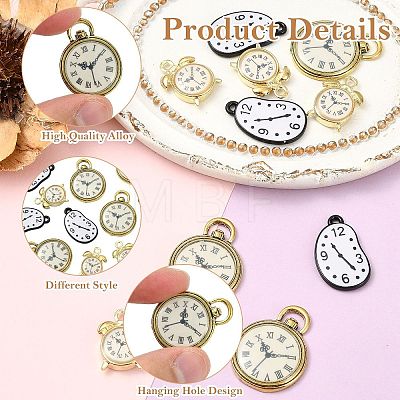 12Pcs 3 Styles Tibetan Style Alloy Pendants FIND-CJ0005-77-1