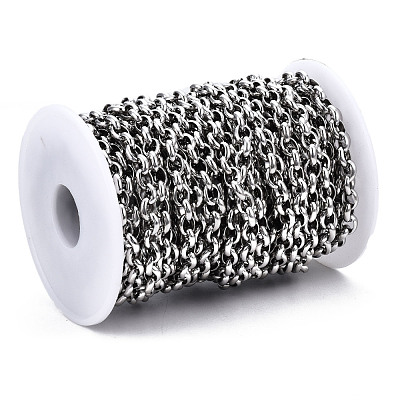 304 Stainless Steel Cable Chains CHS-T003-28P-1