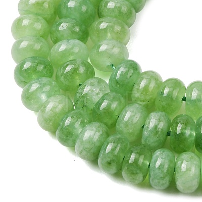 Natural White Jade Beads Strands G-E507-01-05-1