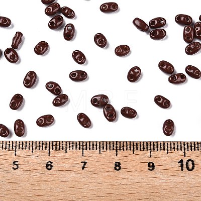 Baking Paint Glass Seed Beads SEED-T006-03V-1