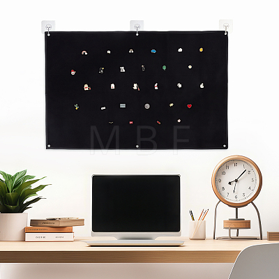 1Pc Nylon Tactical Hook and loop Fastener Patch Hanging Display Board with Eyelets AJEW-OC0005-81A-1