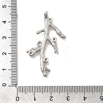 Brass Micro Pave Cubic Zirconia Pendants KK-Z125-09P-1