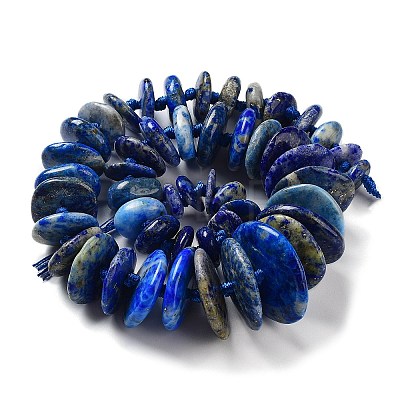 Natural Lapis Lazuli Beads Strands G-M406-B01-1