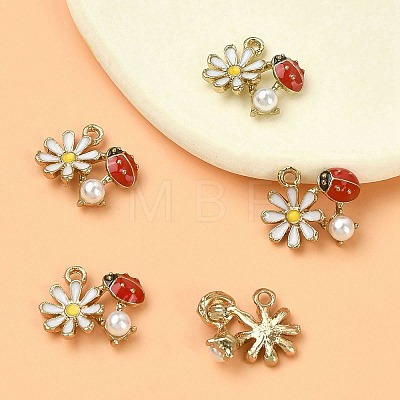 Alloy Enamel Pendants ENAM-YW0003-44-1