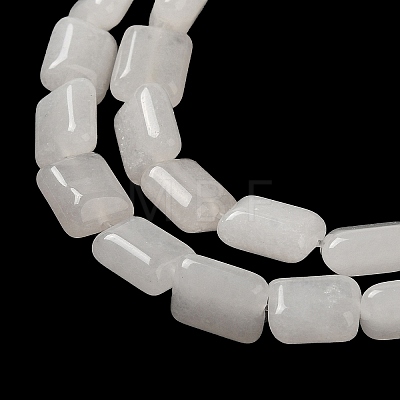 Natural White Jade Beads Strands G-G085-A28-01-1