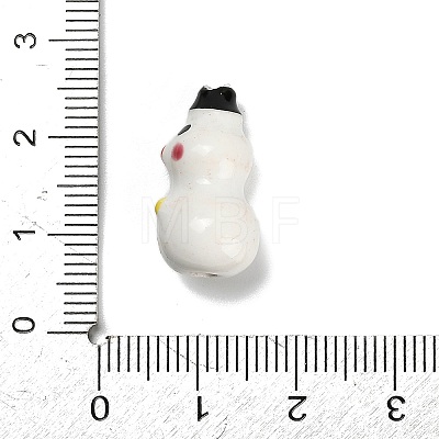 Christmas Handmade Porcelain Beads LS-PORC-L081-01C-1