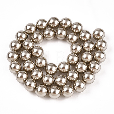 Glass Pearl Beads Strands HY-G002-01E-13-1