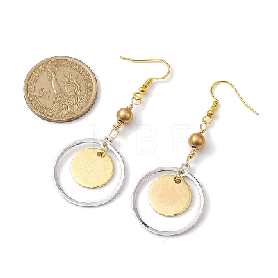 Brass Earrings for Women EJEW-JE05767-1