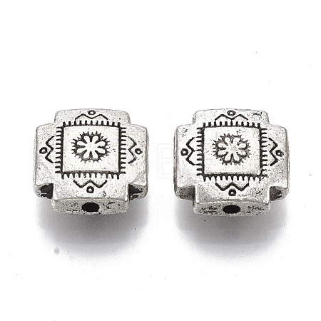 Tibetan Style Alloy Beads TIBE-S320-130AS-LF-1