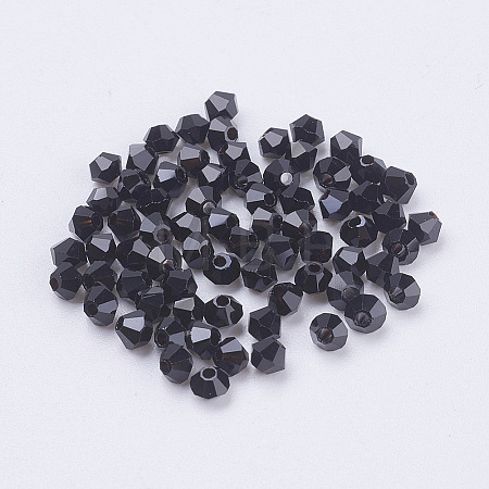 Imitation Austrian Crystal Beads SWAR-F022-3x3mm-280-1