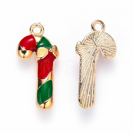 Alloy Enamel Pendants X-ENAM-S121-015-1