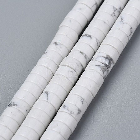 Synthetic Howlite Beads Strands LS-G-Z006-C34-1