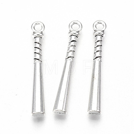 Tibetan Style Alloy Pendants X-TIBE-S323-073AS-RS-1