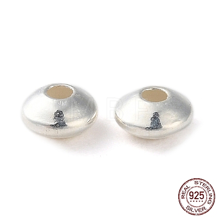 925 Sterling Silver Beads STER-P053-08A-S-1