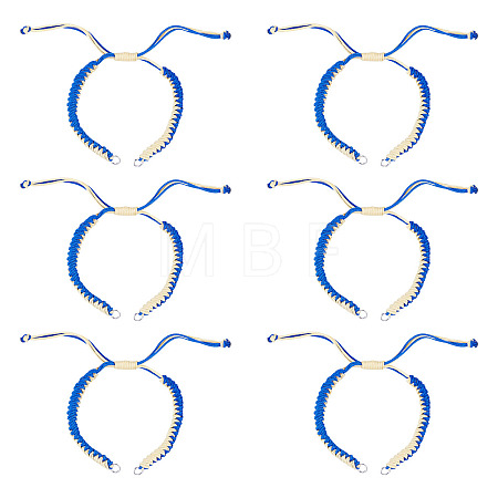 Nylon Thread Bracelets Making AJEW-TAC00105-1