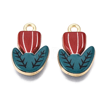 Printed Alloy Pendants PALLOY-SZC0008-11B-1