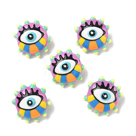 Baking Paint Glass Beads LAMP-D004-04E-1