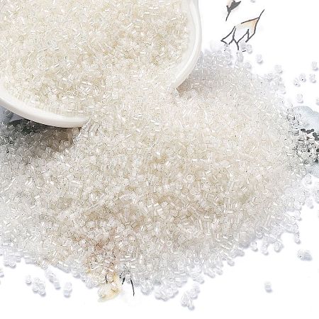 Transparent Inside Colours Glass Seed Beads X1-SEED-H003-04A-1