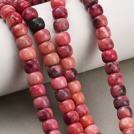 Dyed Natural White Jade Beads Strands GG-CBAA20A-01A-05-1