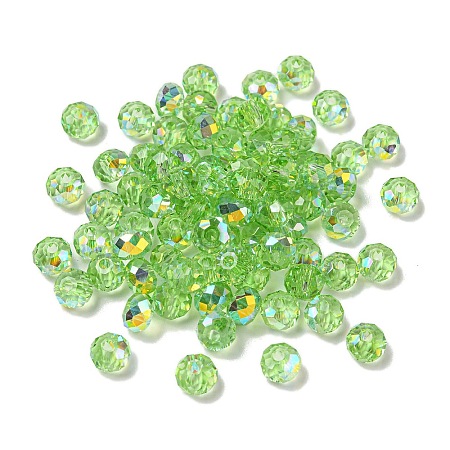 Electroplate Glass Beads EGLA-Z004-01A-06-1