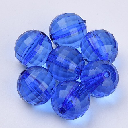 Transparent Acrylic Beads X-TACR-Q254-8mm-V44-1