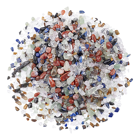 Natural & Synthetic Mixed Gemstone Beads G-GA0001-28-1