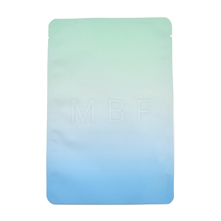 Two Tone Rectangle Plastic Zip Top Gift Bags OPP-C003-01D-02-1