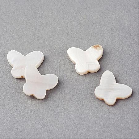 Natural Sea Shell Beads SSHEL-Q296-30-1